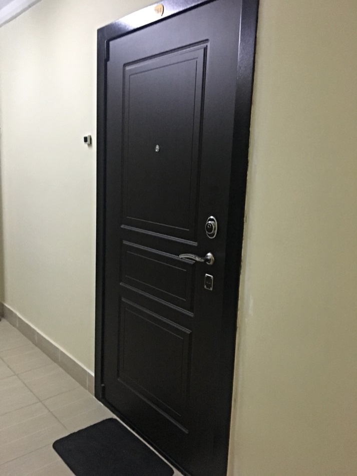 фото установленной двери Зенит-4